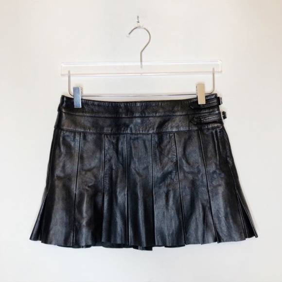 Leather Mini Skirts